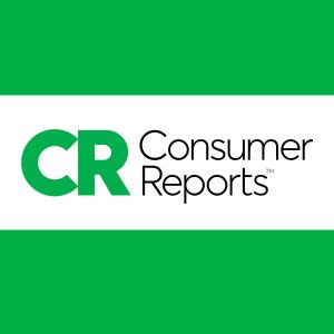 consumer reports logo on green background